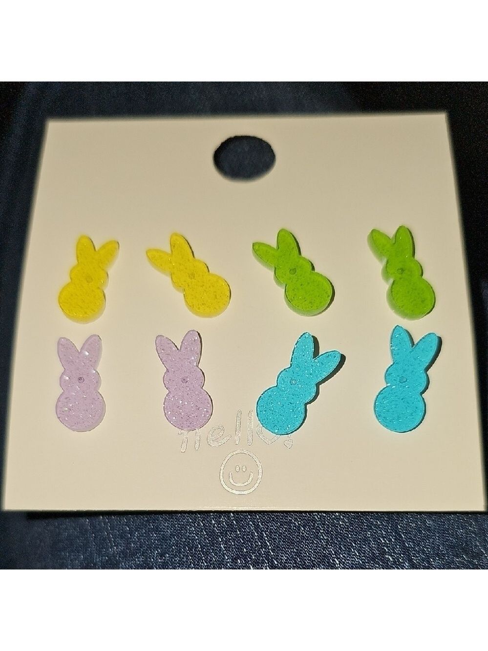 Vibrant Yellow and Green Bunny Toys for Small Pets